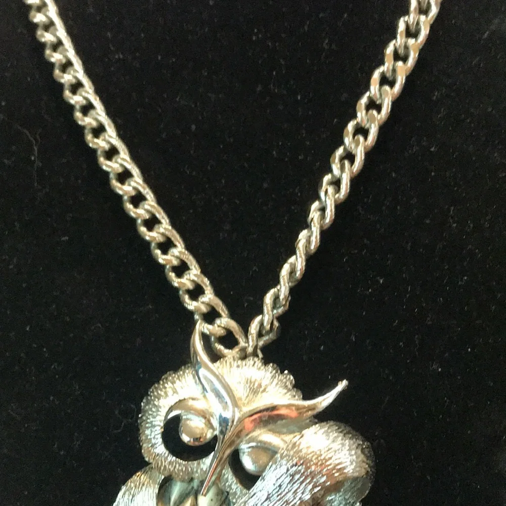 VTG- Razza Peek-a-boo Owl necklace - Picture 2 of 3